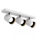 PLAFONNIER SURFACE TRIPLES BLANC GU10 EXCLUT