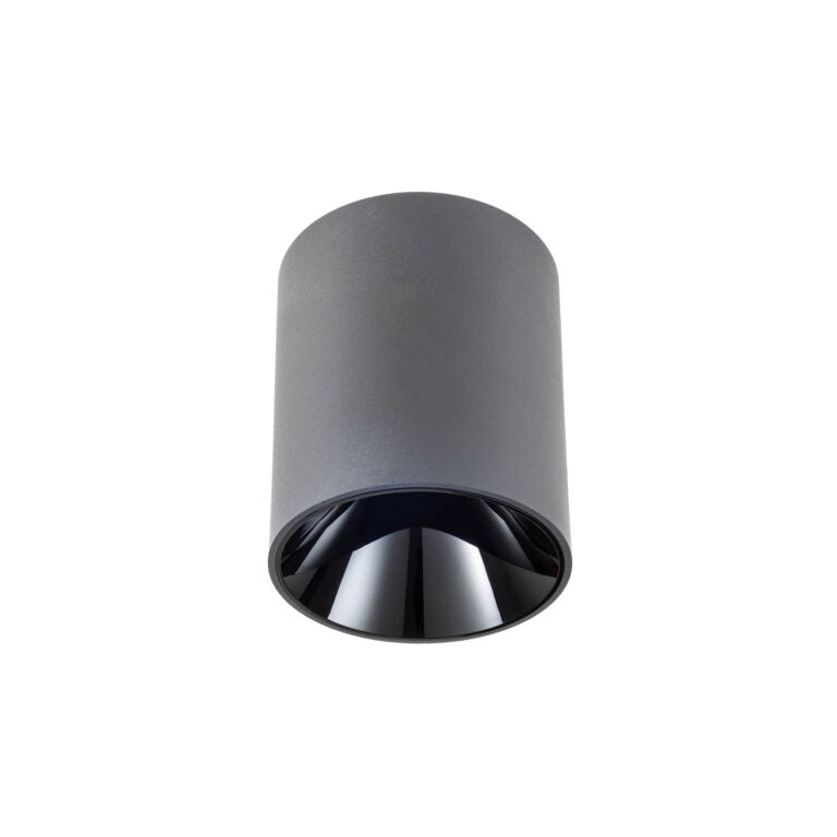 PLAFONNIER 1 EUL COMPACT NOIR MAT 15.5W 3000K