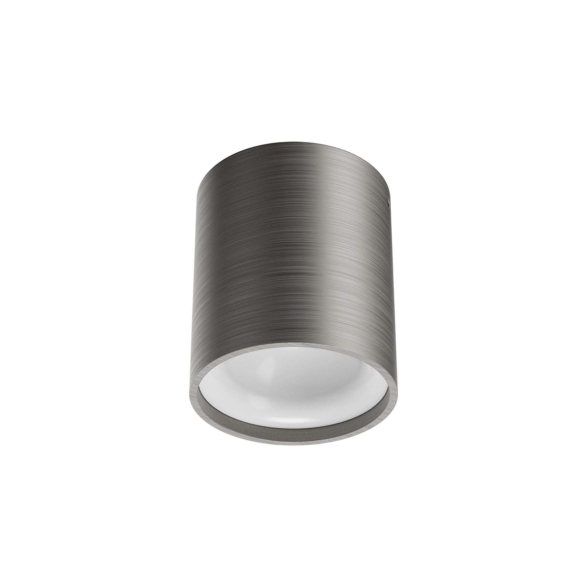 PLAFONNIER NICKEL BRUMEUX 6.5W 3000K Ø65