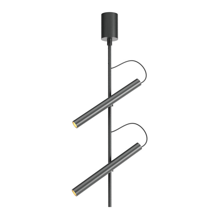 PLAFONNIER TRIAC NOIR MAT 3000K