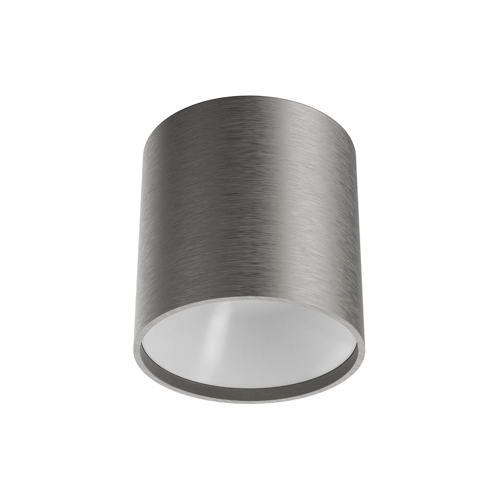 PLAFONNIER NICKEL BRUMEUX 14.5W 2700K Ø86