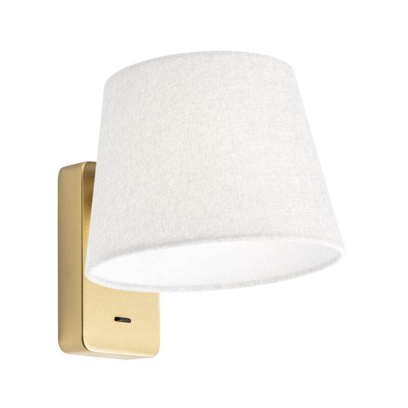 APPLIQUE MURALE MATT GOLD 15W E27