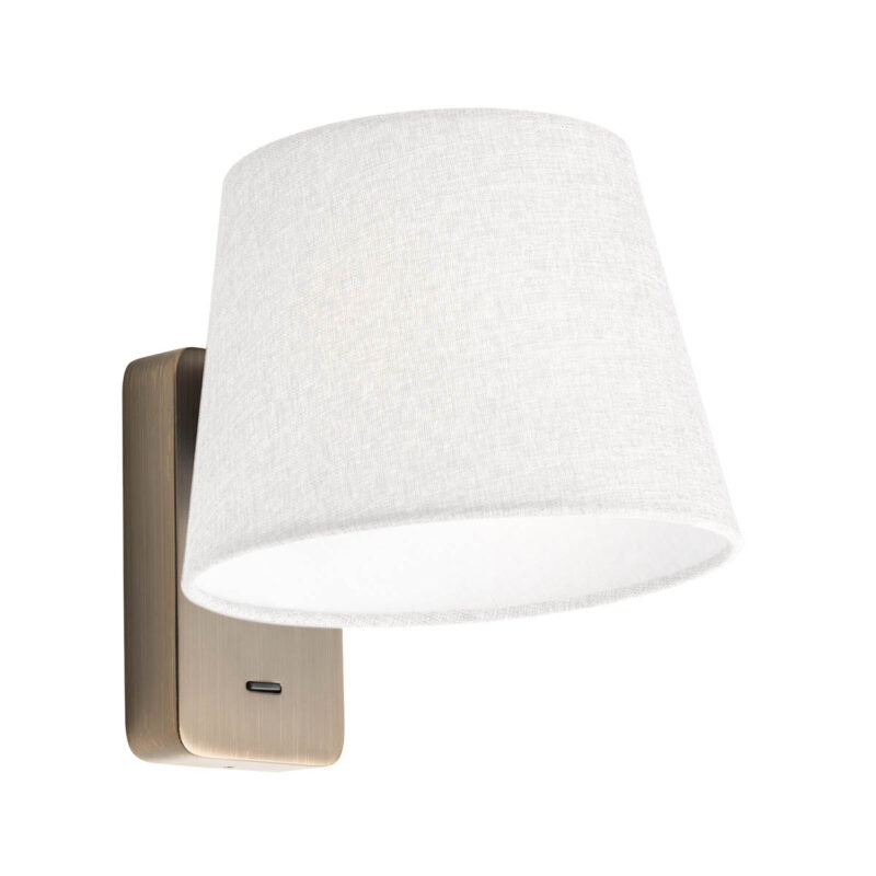 APPLIQUE MURALE BRONZE 15W E27