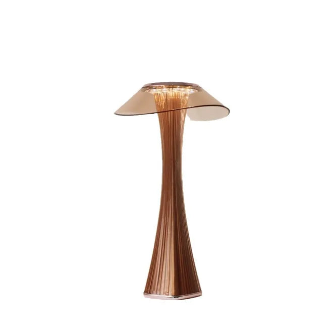 Lampe de table LED Marron