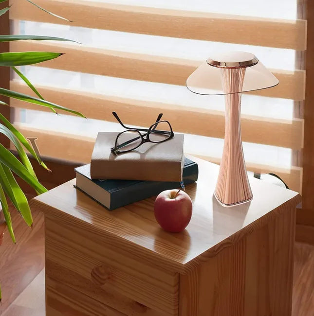 Lampe de table LED Marron